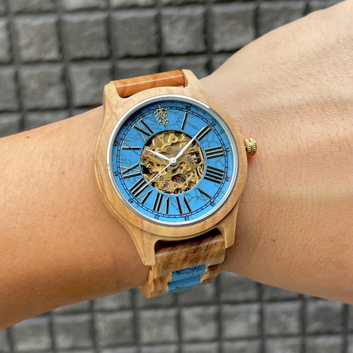 EINBAND 自動巻木製腕時計 | angeloawards.com