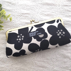 北欧風柄こぎん刺し がま口ミニぽーち。 がま口 kano 通販 12847343