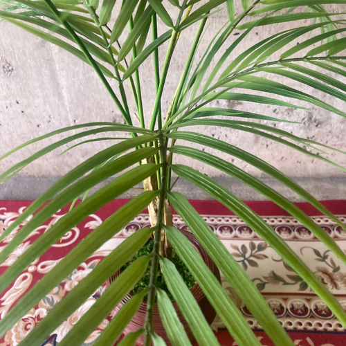 光触媒 人工観葉植物 ウォールグリーン フェイク フラワー アレカヤシ