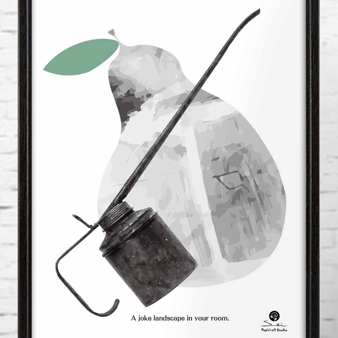 水差し口が長すぎる2　送料無料　ポスター　アートポスター  アート/seiで検索新着順　124