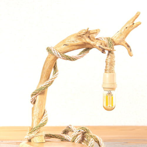 流木ランプ 60サイズ【No.0020】 スタンドライト・テーブルランプ 流木