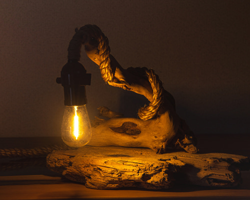 流木ライトスタンド 流木ライトスタンド