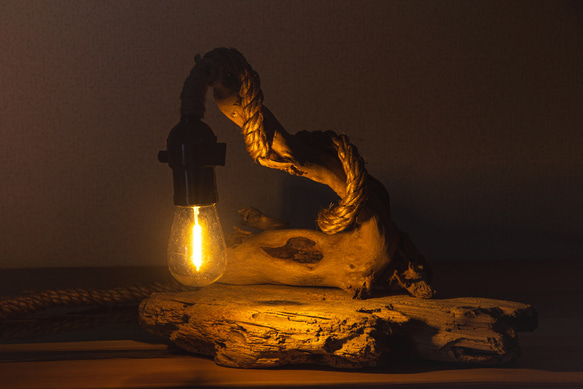 流木ランプ 80サイズ【No.0022】 スタンドライト・テーブルランプ 流木