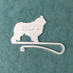 Dog-41 Bookmark Clip Old English Sheep Dog(Order Production) 3枚目の画像