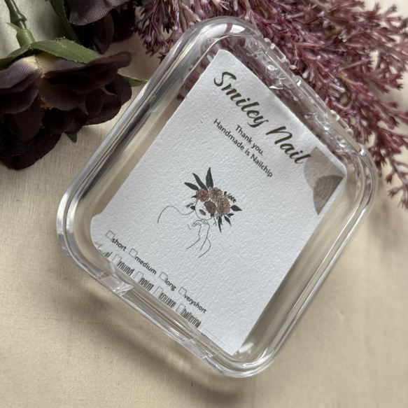 JEWNEList ジュネル ネイルチップ 付け爪 ネイル ピンク 箱ケース入り