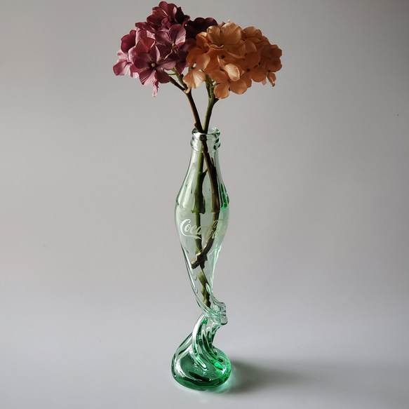 【再販】スパイラル 花瓶 Re-glass リグラス 3枚目の画像