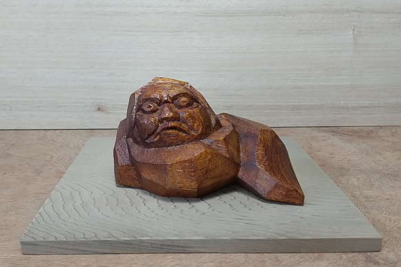 木彫達磨 七転八起 彫刻 和有 通販 14291668｜Creema(クリーマ)