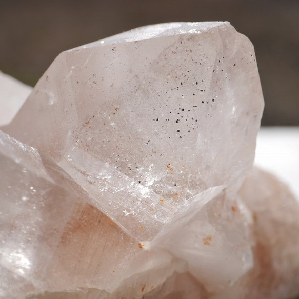 天然石マニカラン水晶クラスター 約198g 約最大幅82mm(ヒマラヤ山脈産)鉱物原石[mkq-220715-01] 12枚目の画像