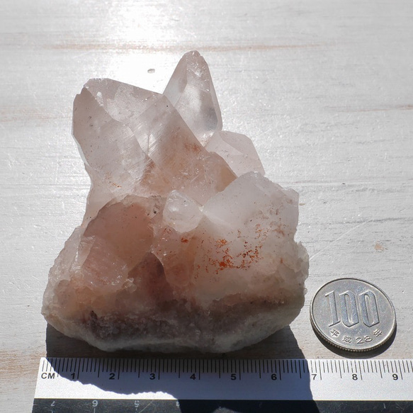天然石マニカラン水晶クラスター 約198g 約最大幅82mm(ヒマラヤ山脈産)鉱物原石[mkq-220715-01] 19枚目の画像