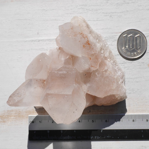 天然石マニカラン水晶クラスター 約198g 約最大幅82mm(ヒマラヤ 天然石マニカラン水晶クラスター 約198g 約最大幅82mm(ヒマラヤ