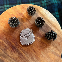 サンタ顔クッキー型・クッキーカッターセット/クリスマスベーキング/クリスマスクッキー作り 5枚目の画像