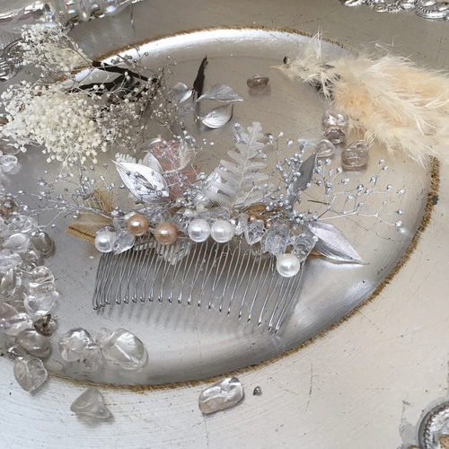 ひんやりセット2025】ティアラ風ヘッドアクセサリーコームタイプ