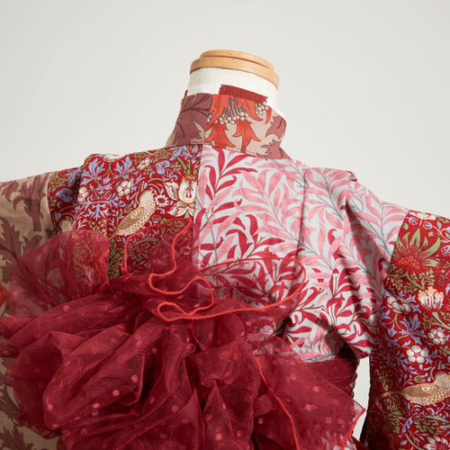 ウィリアムモリス キッズ浴衣 William Morris kids YUKATA
