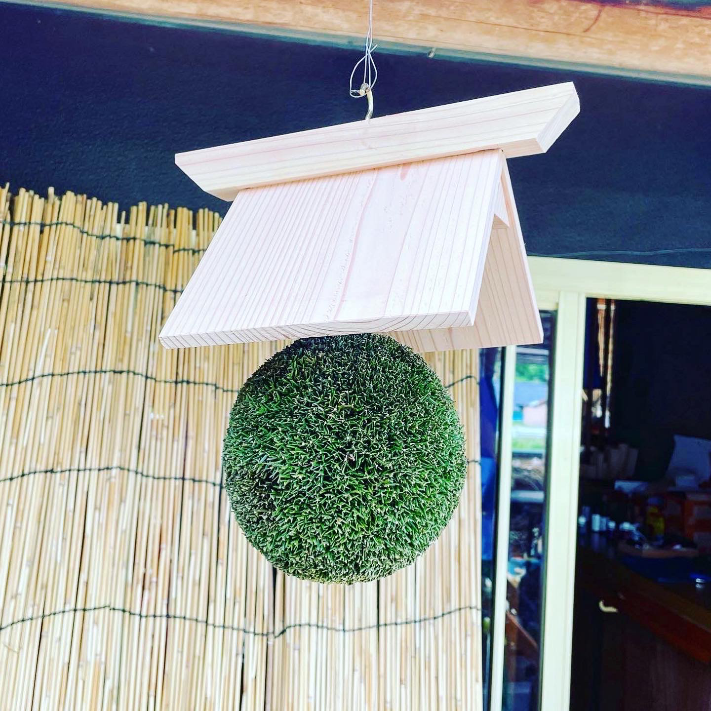 つくりたて杉玉 吉野杉 15センチ その他インテリア雑貨 萩原の匠