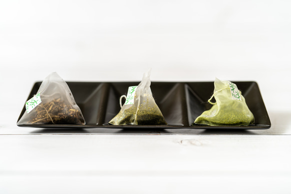 送料無料　日本茶ティーバッグ (各種2個入)　プチギフト リラックマ　深蒸し茶　ほうじ茶　抹茶入り煎茶 2枚目の画像