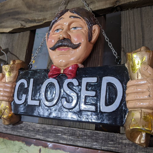 カットハウス 立掛け式 看板（黒板） 理容室の看板 オープン&クローズ看板 カットハウス 立掛け式 看板（黒板） 理容室の看板 オープン