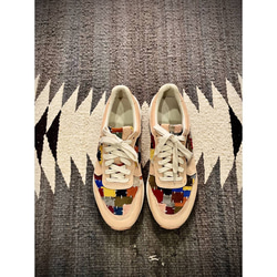 Sweet Villians M1234 Multi Colored Cowhide Scraps Sneaker 第1張的照片