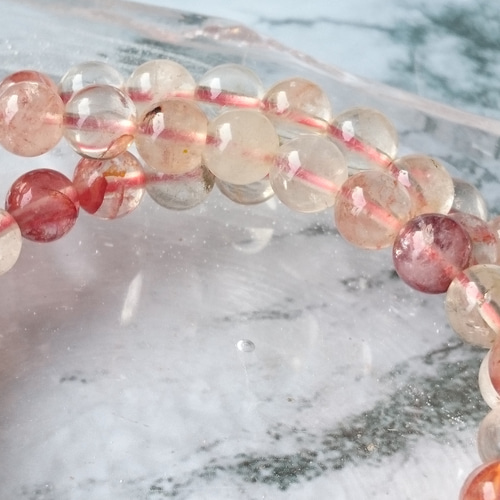レッドマニカラン水晶✨ブレスレット ブレスレット F* 通販