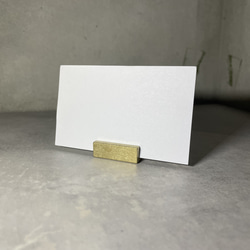 真鍮カードスタンド 30mm x 2 2枚目の画像