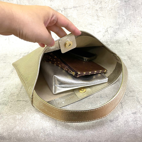 新品♡シルバー♡編み込み レザーハンドバッグ♡ Mal.♡チャーム付き CHROMEHEARTS クロムハーツ JILLIAN ジリアン ショルダーバッグ