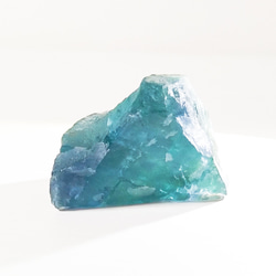 山型 蛍石 フローライト Fluorite 鉱物 原石 鉱石 天然石 ブルー&グリーン グラデーション 01994 2枚目の画像