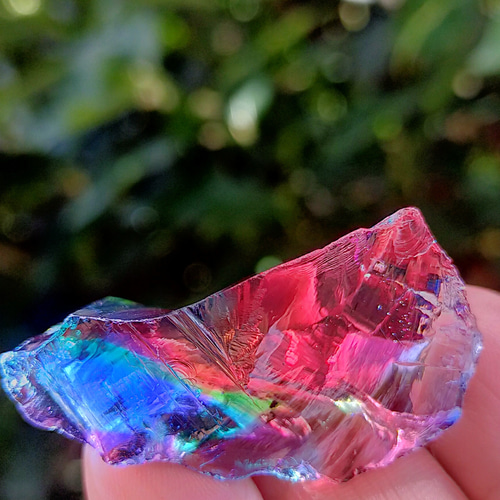 グラデ⭐️希少 アンダラ ピンク レッド グリーン ブルー ホワイト 13石