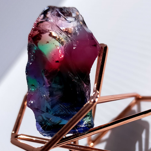 1点もの 希少 レア アンダラクリスタル イスタリ カラーグラデーション 1点もの 希少 レア アンダラクリスタル イスタリ カラーグラデーション