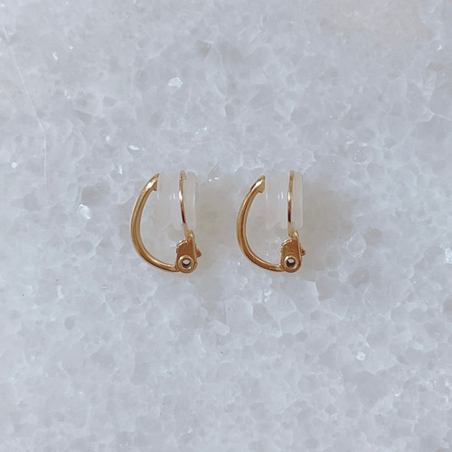 【​限​定​販​売​】 チャーム付け替え可能】痛くないイヤリング 15mm シリコンゴム イヤリング・ノンホールピアス