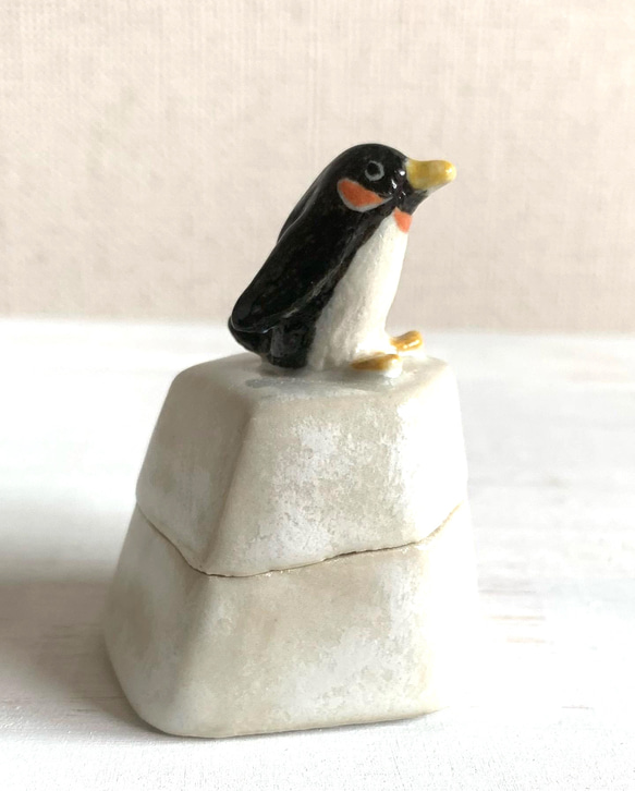 ペンギンの香合 4枚目の画像