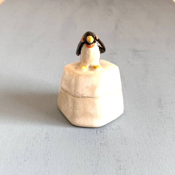 ペンギンの香合 1枚目の画像