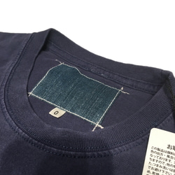 ビンテージ藍染襤褸 パッチワーク Tシャツ Size0(S) 5枚目の画像