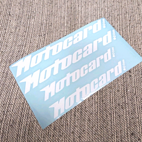 モトカードステッカーセット 型紙 KMカッティングステッカー 通販