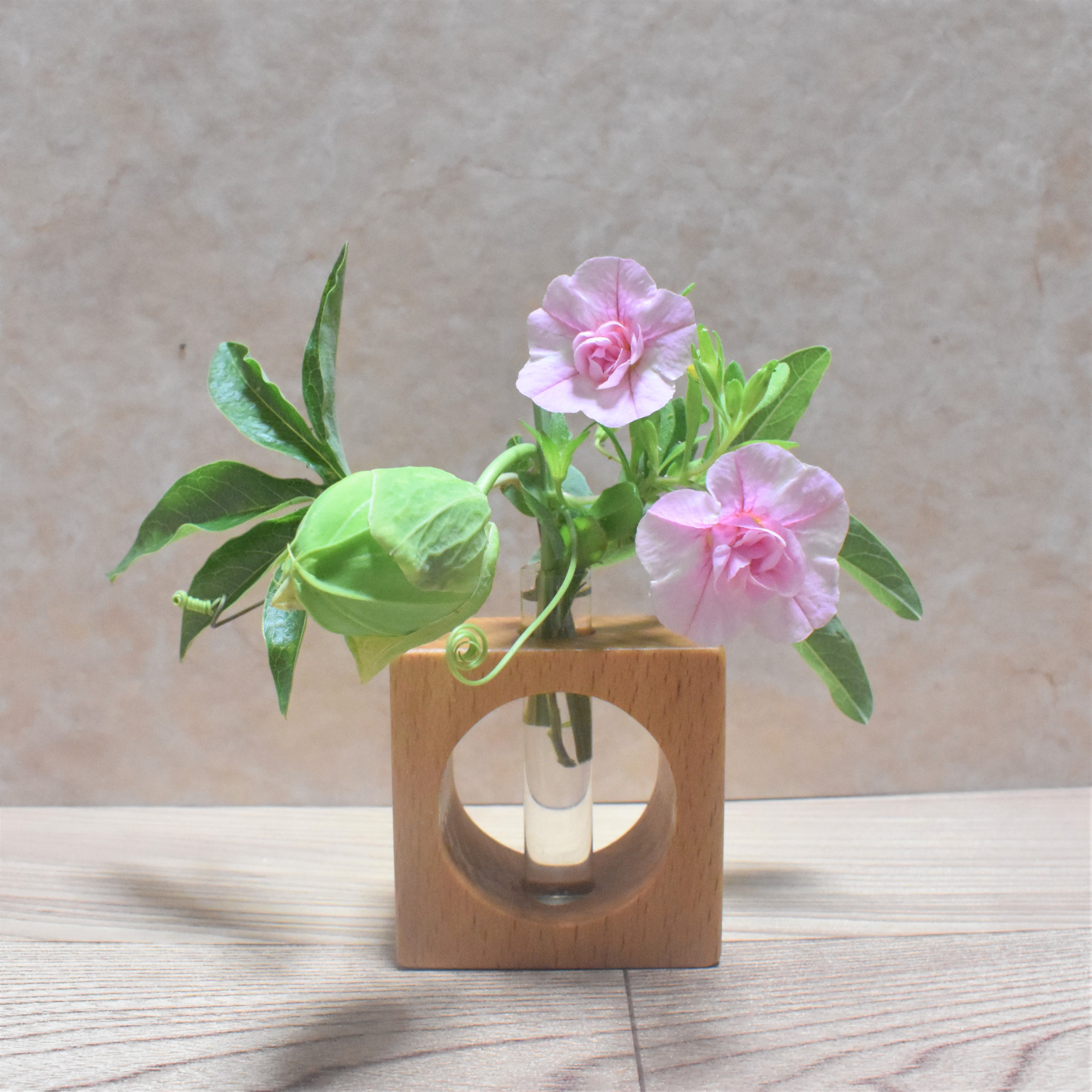 一輪挿し花器 球型ミニ花瓶・角型ミニ花瓶 - MINI VASE - | 白山陶器直営