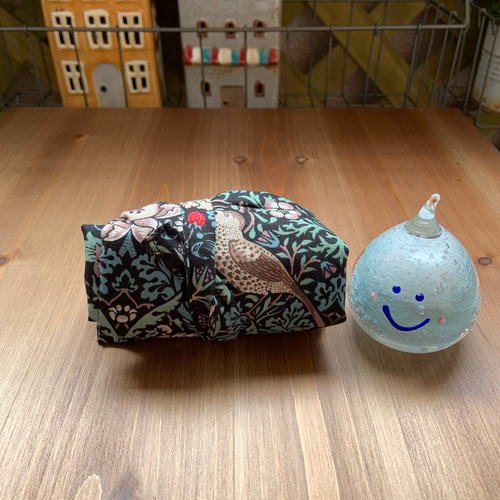 エコバッグ(ウィリアムモリス＊ウィローボウ 黒色) KINDBAG カインドバッグ エコバッグ ウィリアム・モリス
