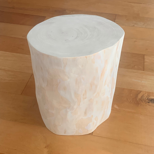 槙丸太椅子スツールNo.1388