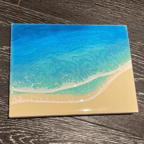 レジンアート 海 沖縄 キラキラ