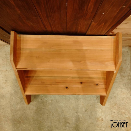 ドヤ顔で壇上にあがる階段 2段 オークcol. 椅子（チェアー）・スツール  