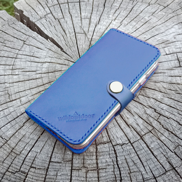 iphone SE2/3 8 7用 本革ケース 4.7インチ用 ベルトあり 1ポケット +カードポケット ヌメ革 4枚目の画像
