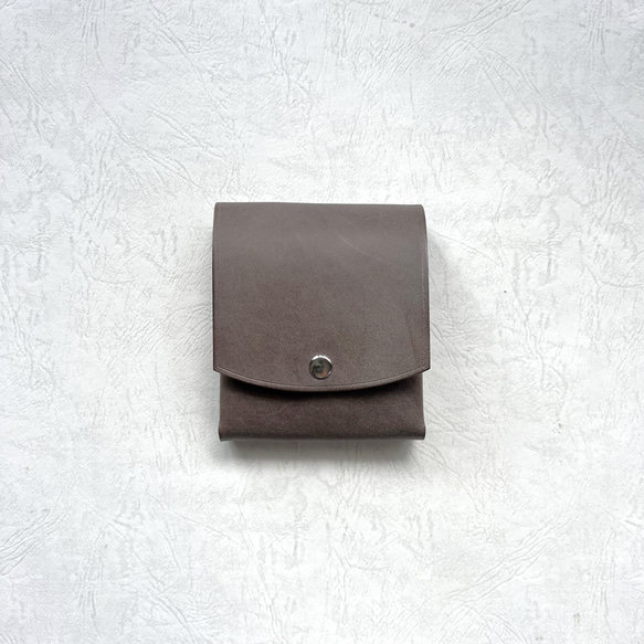 【送料無料】大容量なミニ財布 - folmet - フォルメット leather mini wallet 8枚目の画像