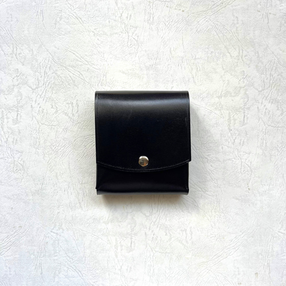 【送料無料】大容量なミニ財布 - folmet - フォルメット leather mini wallet 12枚目の画像