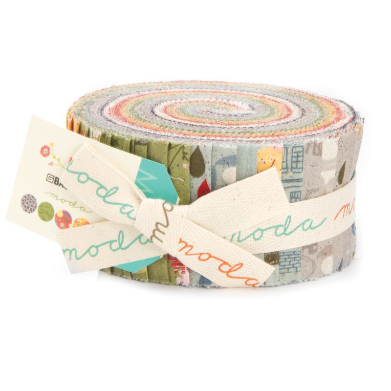 「Mon Ami」 ジェリーロール  カットクロス moda 生地 BasicGrey