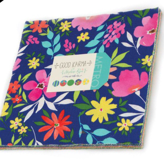 「Good Karma」レイヤーケーキ moda 生地 カットクロス　 Stephanie Ryan