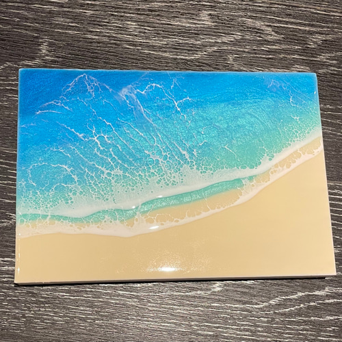 レジンアート　モノトーン×クリスタル レジンアート モノトーン×クリスタル - 絵画