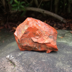 リアル佐渡赤玉石 新潟県赤玉地区産出 レッドジャスパー原石 デンドリティックあり 2枚目の画像