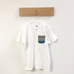 Tシャツ＋パッチワークポケット　レディースフリーサイズ 3枚目の画像