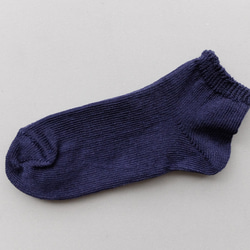 亞麻及踝襪（水手藍）22-24cm / KL-L191 第1張的照片