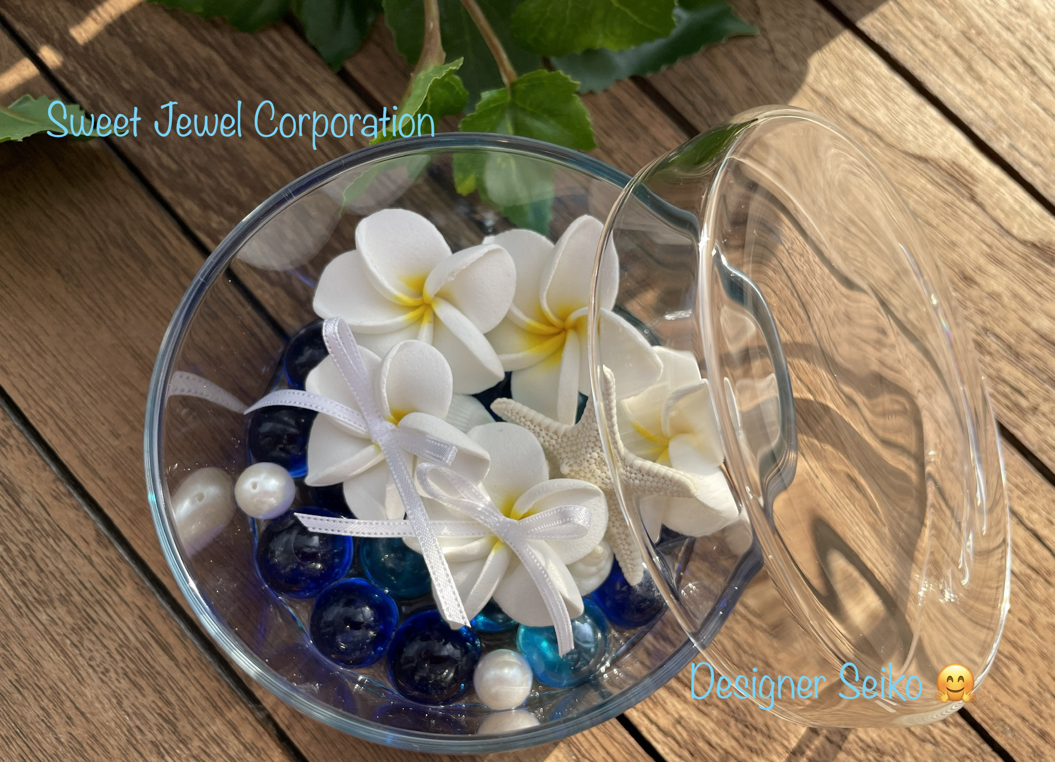 Sunny プルメリア Ring Pillow