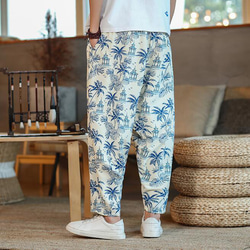 ＊豆の木さま専用＊麻100%サルエルパンツ ba78a4e3129af5651aaab88c17216b