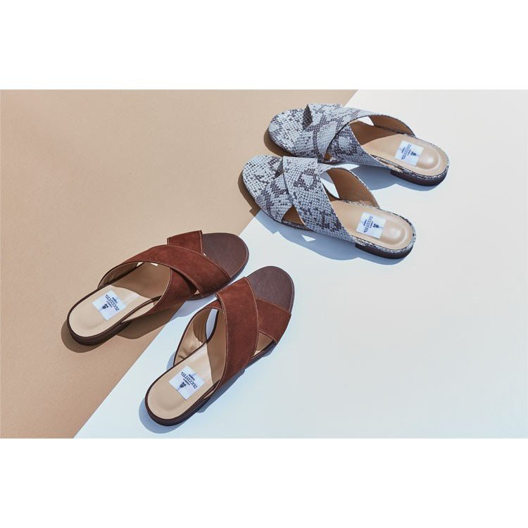 STUDIO レザーフラットサンダル NICHOLSON