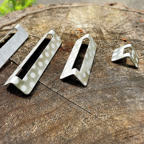 箸置き ステンレス製 3つ置き用 ~Cutlery rest made of 箸置き ステンレス製 3つ置き用 ~Cutlery rest made of